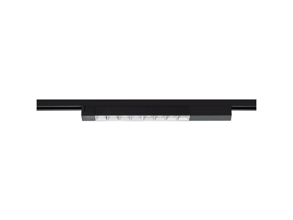 DPM LED lineær skinnespotlight, 20 W, 1500 lm, 4000 K, svart, X-LINE
