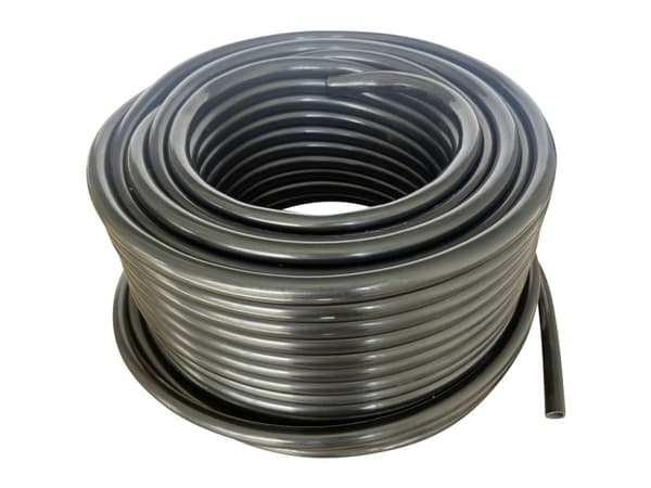 TRU COMPONENTS Paineilmaletku TC-12832980 PU10X6.5 Musta Polyuretaani Musta Sisähalkaisija: 6,5 mm 10 bar 100 m