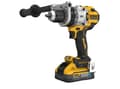 Miniatyrbild 1 av 5: Dewalt borr-/skruvdragare UD.18V DCD1007H2T 169Nm 2x5.0Ah POWERSTACK TSTAK