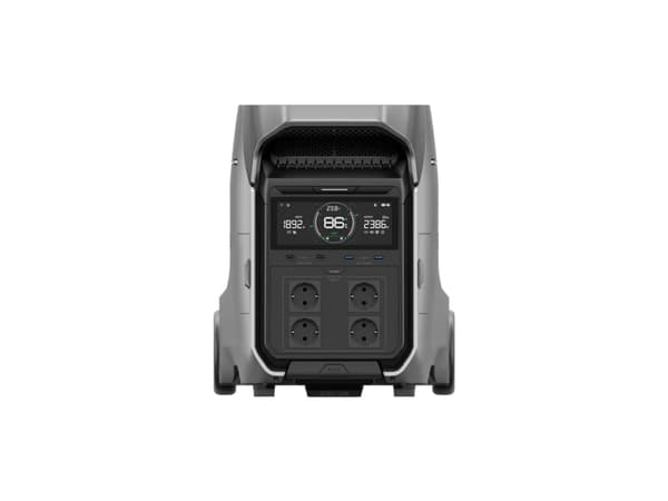 EcoFlow Delta Pro 3 - Bärbar kraftstation - AC 200-240 V - 4000 Watt - litium järn fosfat - Bluetooth, Wi-Fi, CAN - utgångskontakter: 8 - Europa