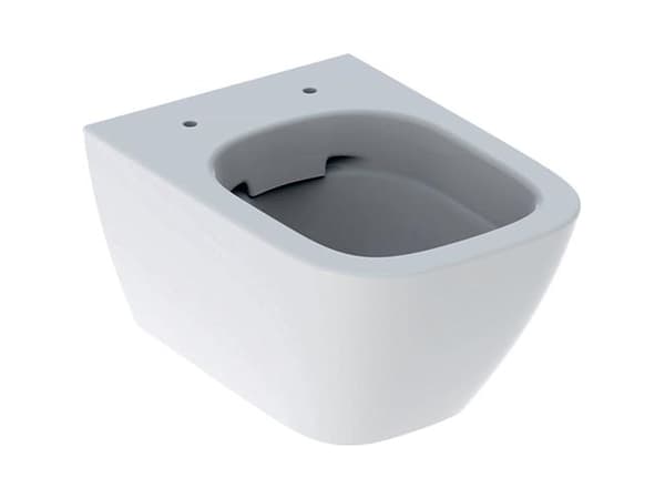 smyle square vægh. toilet, hvid, rimfree