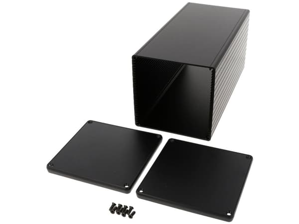 Hammond Electronics 1455NS2202BK Yleiskotelo alumiinista suulakepuristettua mustaa 1 kpl 1 kpl