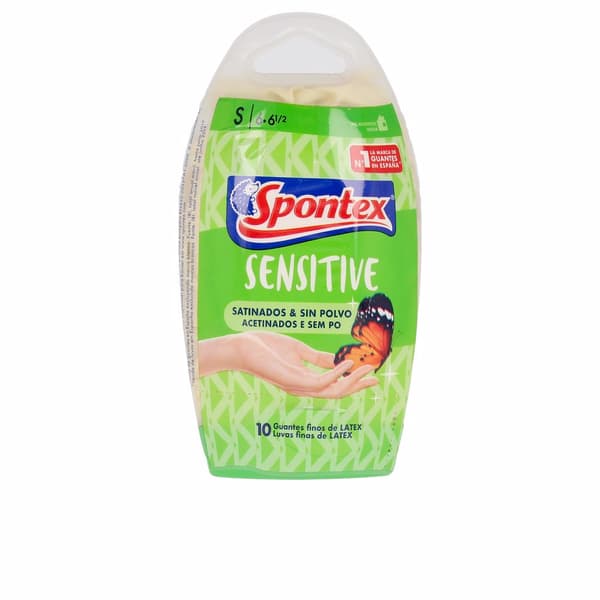 LATEX SENSITIVE powder-free satin gloves size S