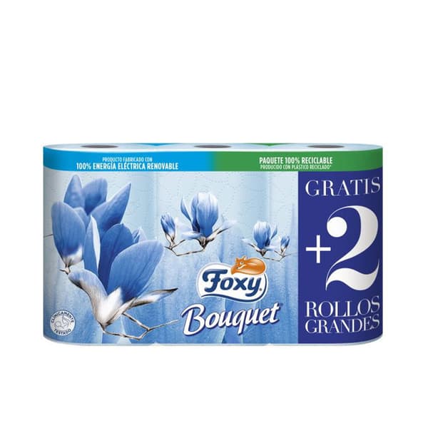 BOUQUET toilet paper color & perfume 3 layers 6 rolls
