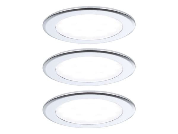 Paulmann LED-skåplampa LED (RGB) 2,5 W Neutral Vit Krom