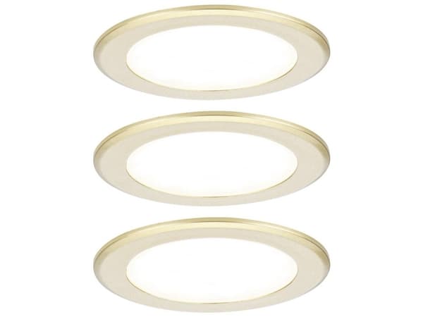 Paulmann LED-skabslampe LED (RGB) 2.5 W Varmhvid Guld (mat)