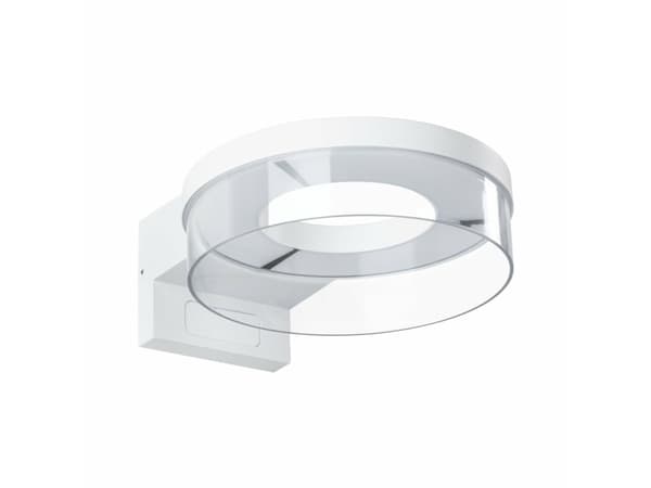 Paulmann 93112, Väggbelysning för utomhusbruk, Vit, Gjuten aluminium, IP44, Fasad, I