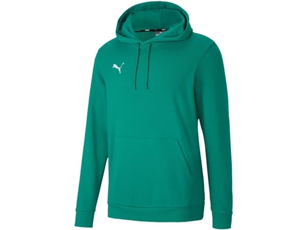 Puma Genser for menn Puma teamGOAL 23 Causals Hettegenser grønn 656580 05 M