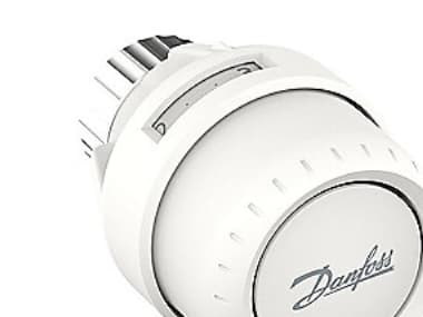DANFOSS Aveo Institutionaalinen anturielementti, jossa on sisäänrakennettu anturi. Asetusalue 7-28°C, pakkassuojaus
