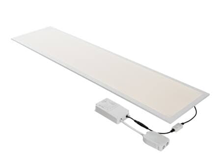 LED-Panel Sky OP 300x1200 DALI Q-Box Micro, 830/840, 3020-5500lm, 120° spredning, 24-42W. Inkl. DALI-driver og Q-Box Micro.