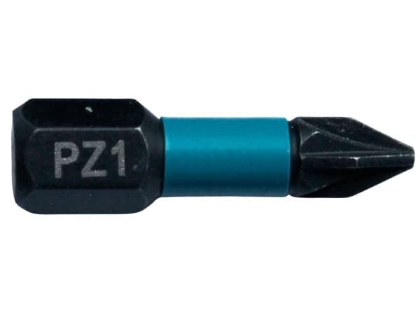 Makita B-63638, 2 stykker, Pozidriv, PZ 1, Stål, 25 mm