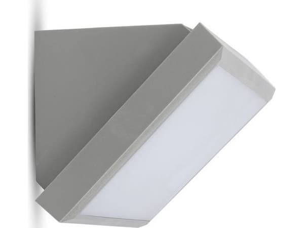Vägglampa V-TAC 20W LED diagonal Grå IP65 VT-8055-N 4000K 2050lm
