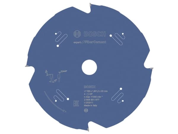 Bosch Accessories 2608901877 2608901877 Rundsavblad Antal tænder (per tomme): 4 1 stk