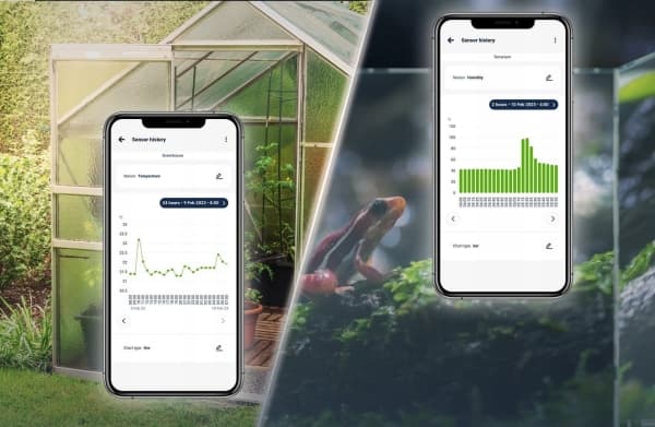 BleBox humiditySensor - WiFi temperaturos ir dregmes jutiklis