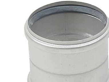 Blücher skydemf.110mm - m.O-ring. AISI 316L.Syrefast stål