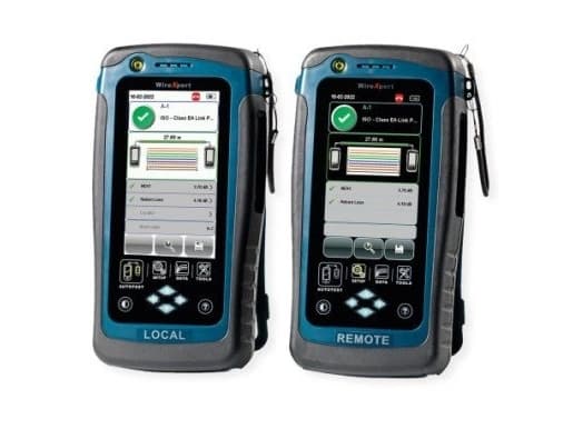 Softing WX4500-FA WireXpert 4500 LAN kuparikaapeli sertifiointi luokka D E EA F FA ja korkeampi (228070)