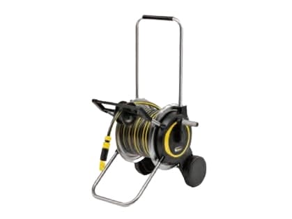 Kärcher 2.645-368.0, Slangvinda på hjul, Funktionell, Svart, Gul, Fristående, 60 m, Metall