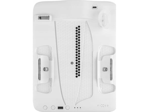 FIXED - Laddningsställ - 3 utdatakontakter (USB, 2 x USB-C) - svart, vit