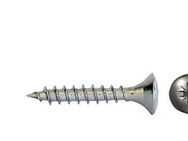 Fischer LVI-ruuvi 5x50mm - Täyskierteinen A2, UH linssinpää PZ-2, pakkaus 10kpl