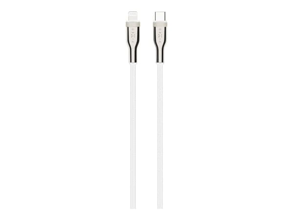Kiinteä Kiinteä | Punottu kaapeli USB-C/Lightning, 2 m | FIXDB-CL2-WH FIXDB-CL2-WH