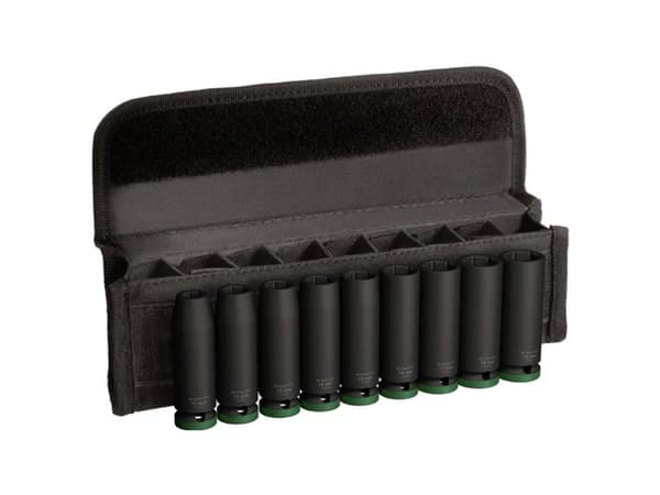Bosch kuusiokoloavainsarja 9-osainen syvä 1/2"