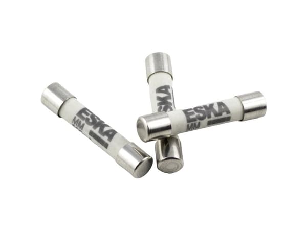 ESKA 632.407 Multimetersäkring (Ø x L) 6,30 mm x 32 mm 100 mA 1000 V Supersnabb -FF- Innehåll 1 st