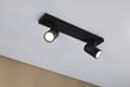 Miniatyrbilde 2 av 5: Paulmann Zyli, Innsunket spotlight, GU10, 2 ampuller, 230 V, Sort