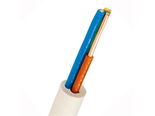 NEXANS Installationskabel ljus, halogenfri 5G2,5 mm² vit 300/500V trumma, kabeldiameter 10,9 mm - (500 meter)