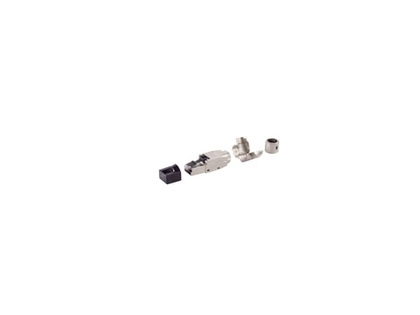 shiverpeaks BS08-45010, RJ-45, Silver, Hankoppling, Rak, Cat8.1, 1 styck