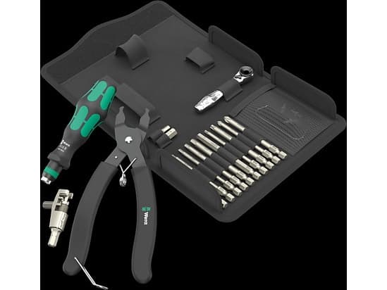 Wera KRAFTFORM KOMPAKT 9532 MED KJEDERIVER, 20 stk (1 sett)