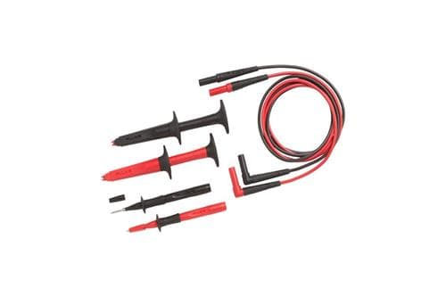 Fluke SureGrip, Testkabel, Svart, Röd