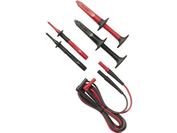 Fluke SureGrip, Testkabel, Svart, Röd