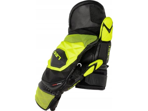 Leki LEKI HANSKER WCR Venom SL 3D MITT svart-is sitron 8.5