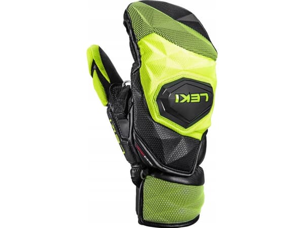 Leki LEKI HANSKER WCR Venom SL 3D MITT svart-is sitron 9.5