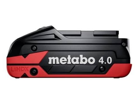 Metabo 624974000, Batteri, LiHD (Lithium-Ion High Density), 4 Ah, 18 V, Metabo, Svart, Röd