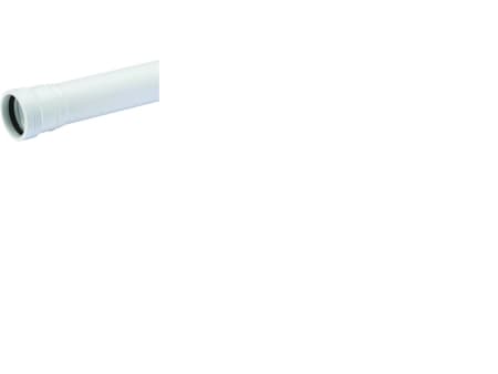 Wafix PP-avloppsrör med uttag 32 x 1000 mm vit