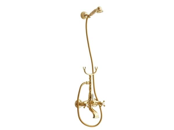 Lavabo Retro to-grebs kar-/brusearmatur messing