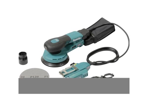 Makita BO003CGZ Batteridreven excentrisk sliber uden batteri, uden oplader 40 V Ø 125 mm - SOLO