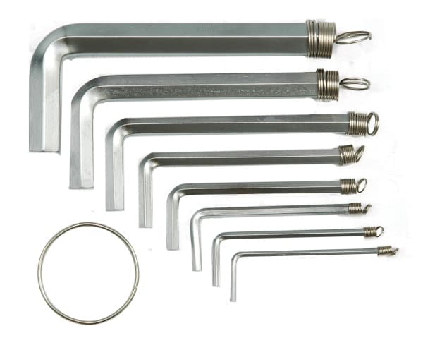 Vorel kuusiokoloavaimet tyyppi L 1,5-10mm 10kpl (56391)