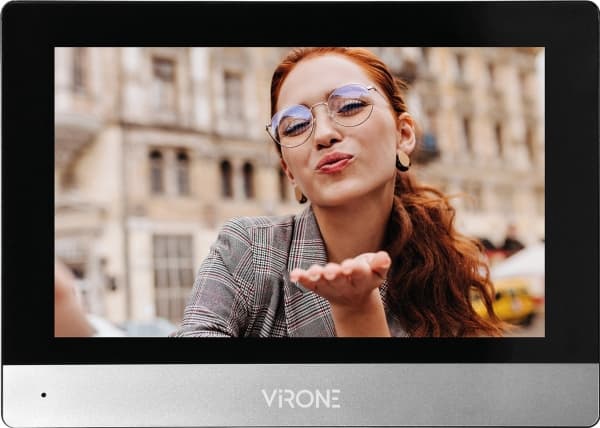 Orno Video monitor 7", pekskärm, för utbyggnad på ACERO