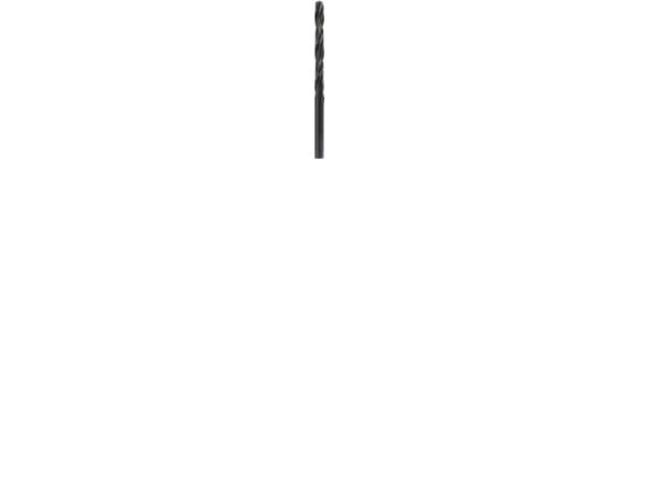 Metallspiralborr HSS DIN 338 Ø9,5med cylindriskt skaftArbetslängd 81 mmTotallängd 125 mm - (5 st)