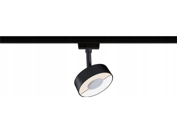 Paulmann Sporspotlight URail CIRCLE LED 5W 210lm 3000/4000K 230V matt sort/metall