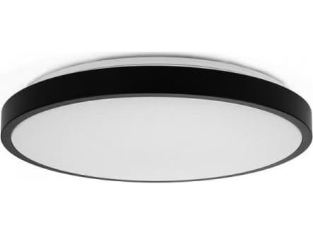 V-TAC taklampe V-TAC 18W LED Rund 30cm Overflatemontert Fjernkontroll Bevegelsessensor IP44 Sort VT-8618S 4000K 1830lm