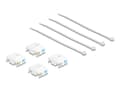 Pikkukuva 5 / 5: Delock Keystone-moduuli RJ45-pistorasia Cat.6A UTP 4 kpl