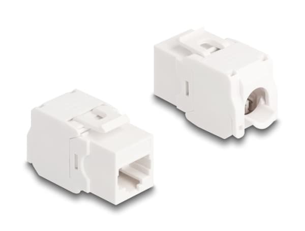 Delock Keystone-moduuli RJ45-pistorasia Cat.6A UTP 4 kpl