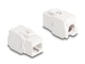 Pikkukuva 2 / 5: Delock Keystone-moduuli RJ45-pistorasia Cat.6A UTP 4 kpl