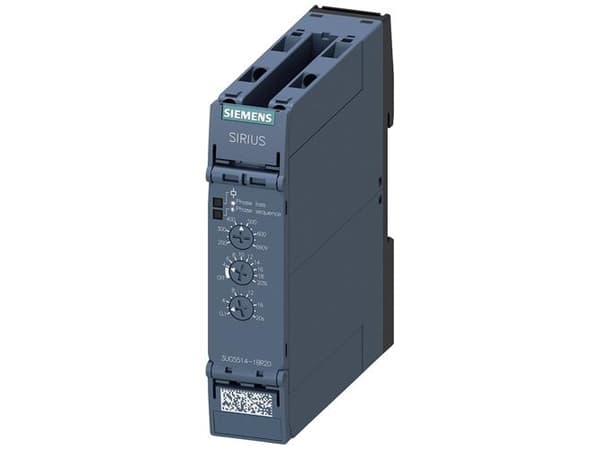 Siemens Verkkovirran valvonta 3UG5514-1BR20 Analoginen vaihehäiriörele (3UG55141BR20)
