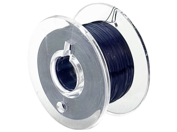 Donau Elektronik Lakattu kuparilanka Ulkohalkaisija (sis. eristyslakan)=0,10 mm 100 m