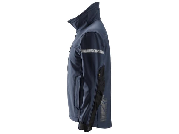 Snickers Workwear 12009504006, Jacka, Man, Svart, Marinblå, L, Polyester, 265 g/m²