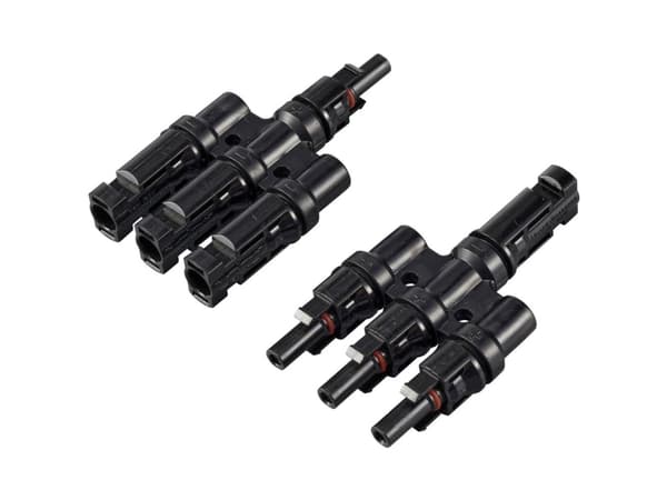 Sygonix MC4 T-jakaja 3:sta 1:een 1000V SY-6408000 Y-liitin